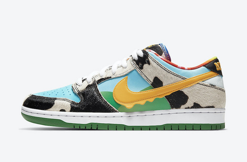 Ben _ Jerry _s x nike sb dunk low_ chunky dunky _style code_ CU3244-100 size_ 36-45-5cd29b6a